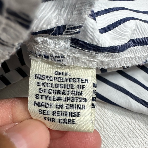 Jealous Tomato one shoulder tassel striped romper size S - Picture 7 of 8